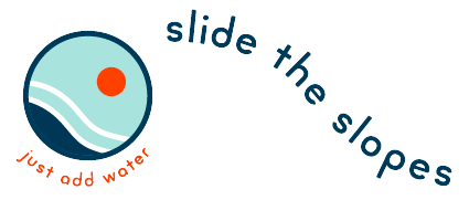 Slide the Slopes Water Slide Transparent